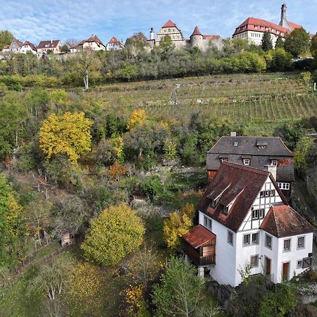 Ferienhaus Kobolzeller Schloesschen A.D.Weinsteige Rothenburg ob der Tauber Eksteriør bilde
