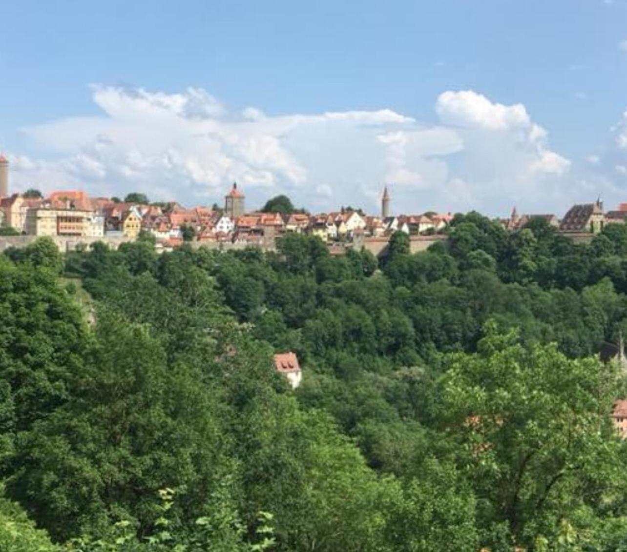 Ferienhaus Kobolzeller Schloesschen A.D.Weinsteige Rothenburg ob der Tauber Eksteriør bilde